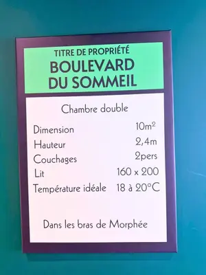 Plan de l'établissement Le Moonhomepoly, proche centre ville et gare
