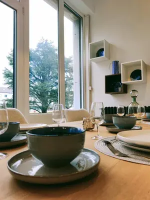 Plan de l'établissement La perle de Gérardmer - Appartement standing 100 m2 au bord du lac