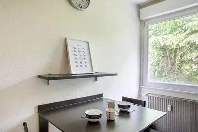 Plan de l'établissement - Suite Moderne N1, À la passerelle, Bâle et Allemagne, Parking Gratuit -