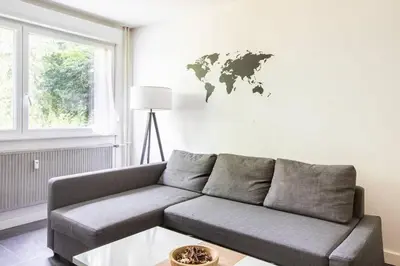 Plan de l'établissement - Suite Moderne N1, À la passerelle, Bâle et Allemagne, Parking Gratuit -