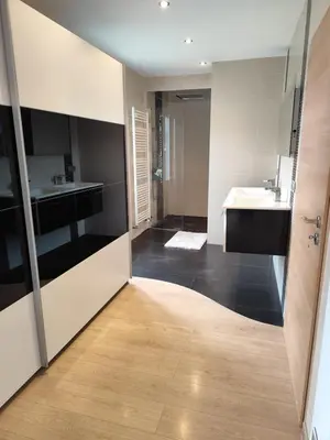 Cuisine ou kitchenette dans l'établissement Quiet, Comfort and Style close to Basel
