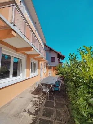Balcon ou terrasse dans l'établissement Le Repère du Bien-être - Maison 5 chambres, Sauna, Cinéma