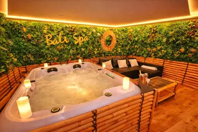 Plan de l'établissement BALI SPA-4 Pers-Jacuzzi-Parking-Jardin-Clim-Colmar
