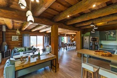 Plan de l'établissement Chalet Harmony, Liézey - Gérardmer 9p - Spa