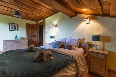 Plan de l'établissement Chalet Harmony, Liézey - Gérardmer 9p - Spa