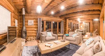 Plan de l'établissement Chalet Harmony, Liézey - Gérardmer 9p - Spa