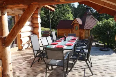 Plan de l'établissement Chalet Rondins des bois Lac Xonrupt