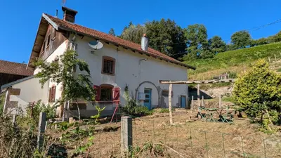 Jardin de l'établissement Le Chalet Vosges Montagne