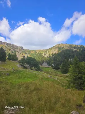 Paysage naturel près de la maison de vacances