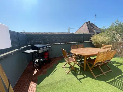 Balcon ou terrasse dans l'établissement Chez Storcki