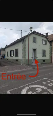Plan de l'établissement Charmant Studio à Rixheim