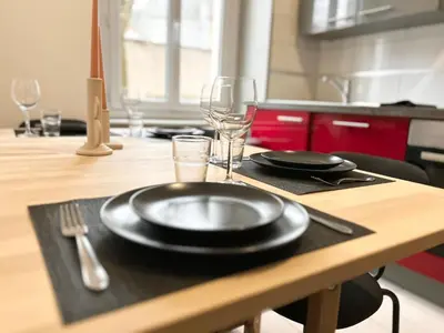 Plan de l'établissement Magnifique appartement proche gare