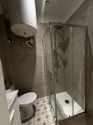 Salle de bains dans l'établissement Le 13 - Petit F2 rénové Mulhouse centre - stationnement gratuit