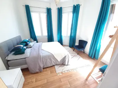 Un ou plusieurs lits dans un hébergement de l'établissement Duplex Éléonore-Lilas