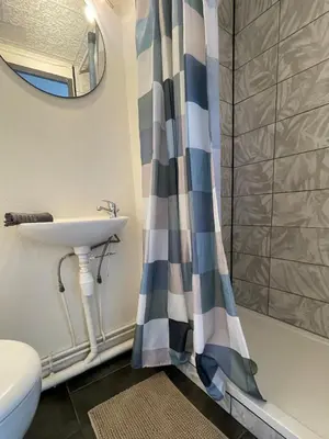 Salle de bains dans l'établissement EasyColmar
