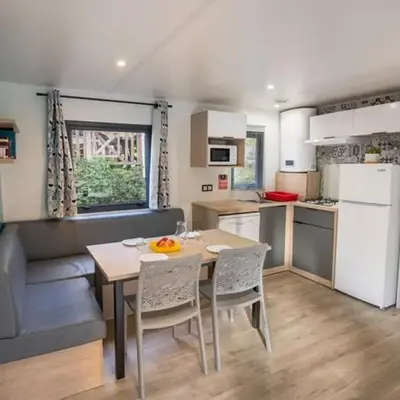 Mobil home 32m² avec terrasse