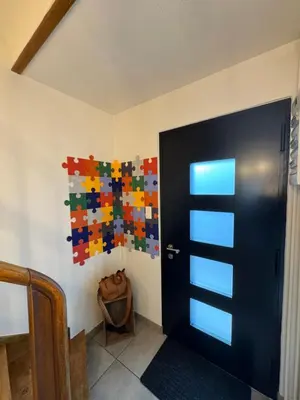 Plan de l'établissement Just In Colmar, maison complète avec parking privé
