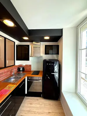 Cuisine ou kitchenette dans l'établissement L'Escapade Méditerranéenne