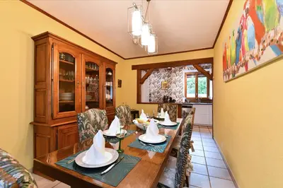 Coin salon dans l'établissement Le BERG'KAY