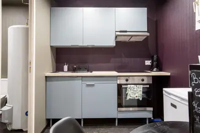 Plan de l'établissement Deluxe Studio, Dark Floral, jacuzzi, Parking Gratuit, MULHOUSE CENTRE