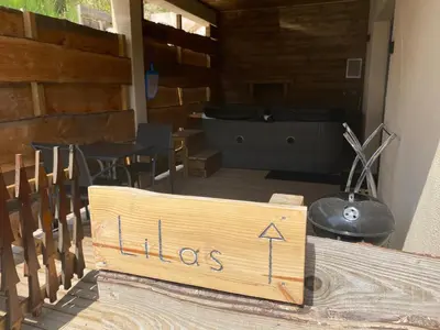 Plan de l'établissement Chalet Lilas, spa privatif, 2p