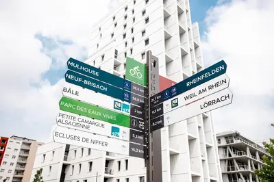 Certificat, récompense, panneau ou autre document affiché dans l'établissement A26 Condo by the Rhine and 3-countries-bridge