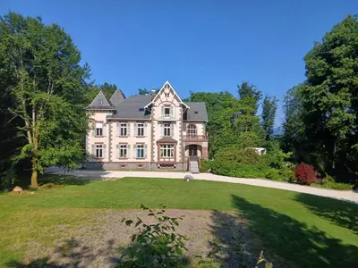 Jardin de l'établissement La Demoiselle des Roches