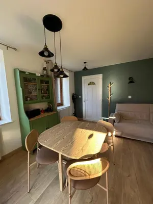 Cuisine ou kitchenette dans l'établissement Appartement 4 personnes