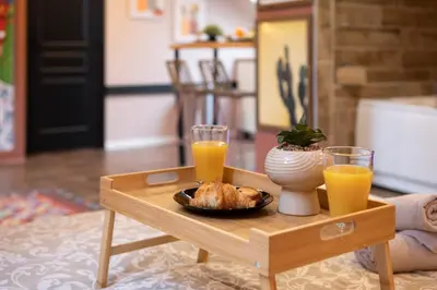 Nourriture dans l'appartement ou à proximité