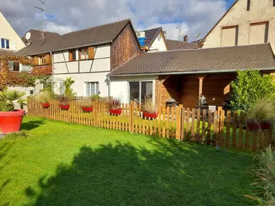 Jardin de l'établissement Au nid de cigo