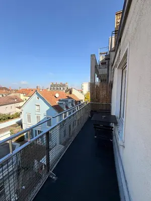 Balcon ou terrasse dans l'établissement Studio dans le cœur de Mulhouse
