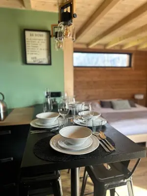 Plan de l'établissement Lodge with private spa