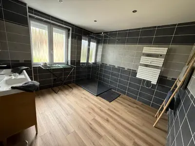 Salle de bains dans l'établissement Le Gîte des Vosges