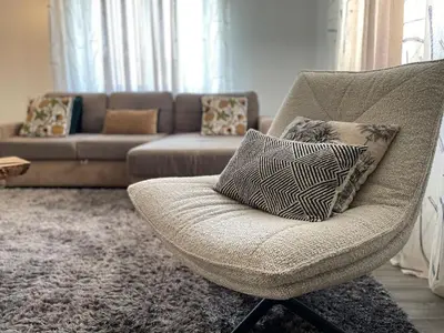 Coin salon dans l'établissement Le Platane - COLMAR