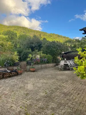 Paysage naturel près de la maison de vacances
