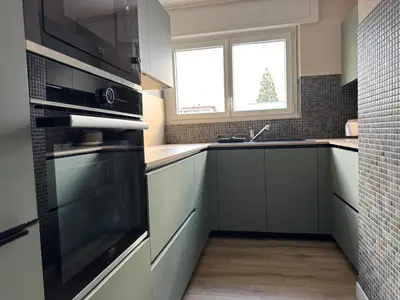 Cuisine ou kitchenette dans l'établissement L'Attique de la Taillanderie