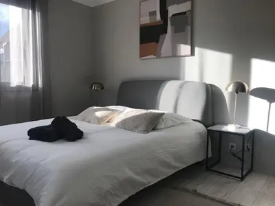 Un ou plusieurs lits dans un hébergement de l'établissement L'Attique de la Taillanderie