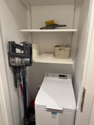 Cuisine ou kitchenette dans l'établissement Appartement cosy en plein centre de Gérardmer