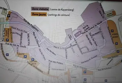 Plan de l'établissement Musloch Kaysersberg