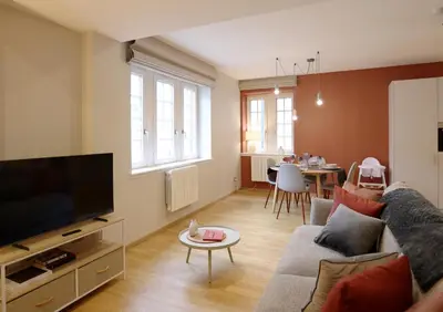 Télévision ou salle de divertissement dans l'établissement Argile - Suite deluxe Centre historique