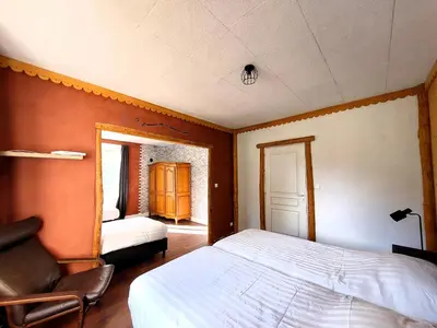 Un ou plusieurs lits dans un hébergement de l'établissement MERG holiday home