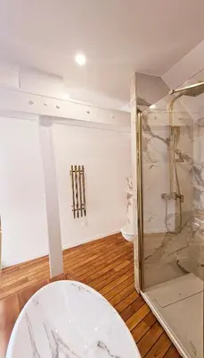 Salle de bains dans l'établissement La signature d'Alsace