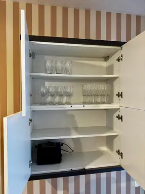Cuisine ou kitchenette dans l'établissement La CasAlsazia