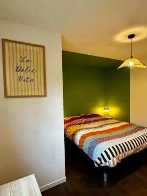 Un ou plusieurs lits dans un hébergement de l'établissement La CasAlsazia