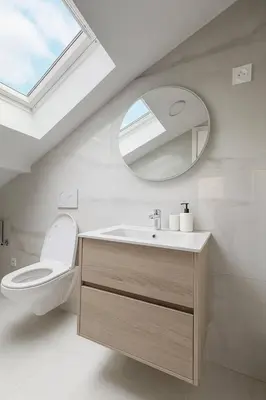 Salle de bains dans l'établissement DeLuxe Studio Lumineux, Rénové, Parking Gratuit, MULHOUSE CENTRE