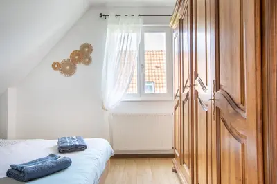 Plan de l'établissement Maison confortable & familiale, proche Colmar et plus beaux coins d'Alsace