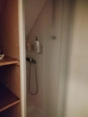Salle de bains dans l'établissement Féerie de la Vigne