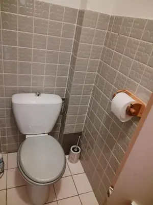 Salle de bains dans l'établissement Féerie de la Vigne