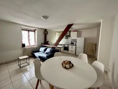Cuisine ou kitchenette dans l'établissement La Casa Del Pacôme