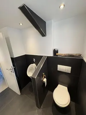 Salle de bains dans l'établissement A l'ancienne boulangerie, proche de Colmar et des plus beaux villages en Alsace